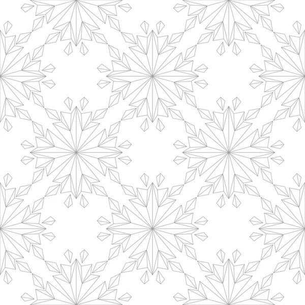 Beyaz arka planda gri çiçek sorunsuz tasarım