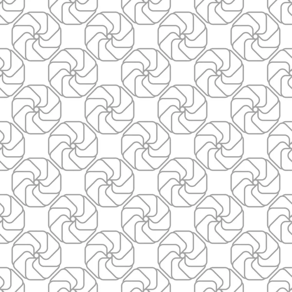 Beyaz arka planda gri geometrik yazdır. Web, Tekstil ve duvar kağıtları için seamless modeli