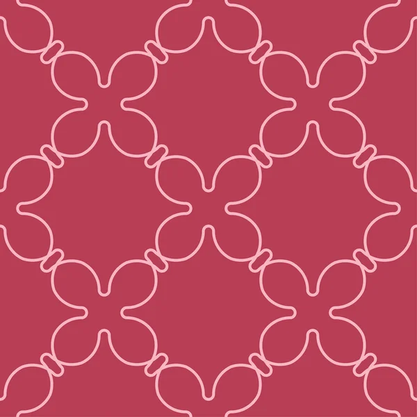 Kırmızı geometrik yazdır. Web, Tekstil ve duvar kağıtları için seamless modeli