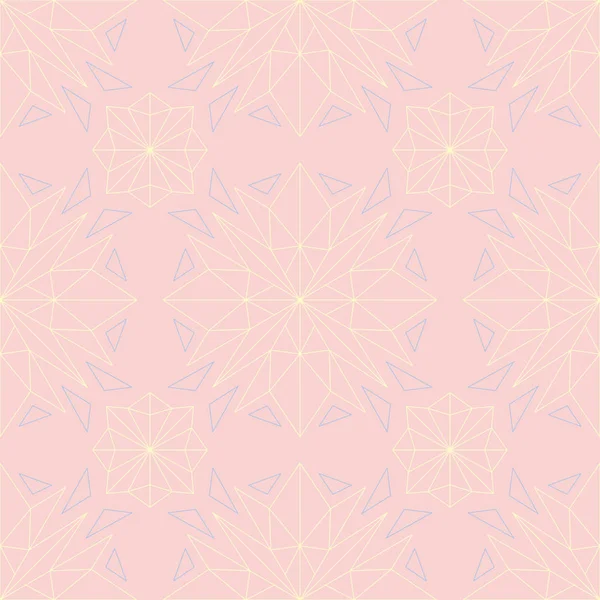 Çiçek sorunsuz arka plan. Duvar kağıtları, Tekstil ve kumaş için pembe, mavi ve sarı çiçek deseni