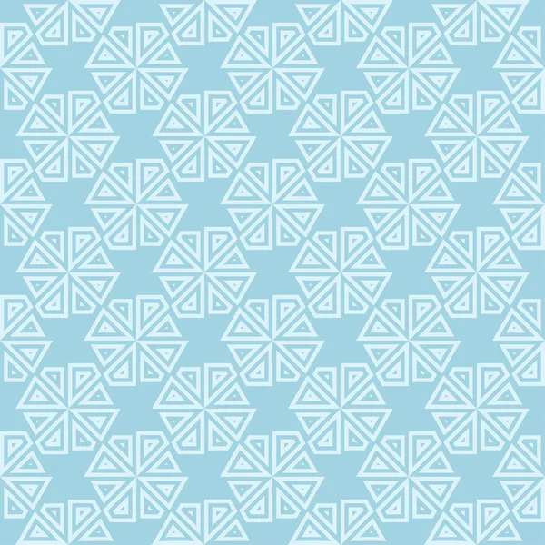 Hafif mavi geometrik süsleme. Web, Tekstil ve duvar kağıtları için seamless modeli