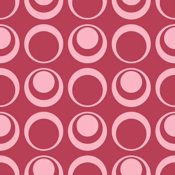 Kırmızı ve soluk pembe geometrik süsleme. Web, Tekstil ve duvar kağıtları için seamless modeli