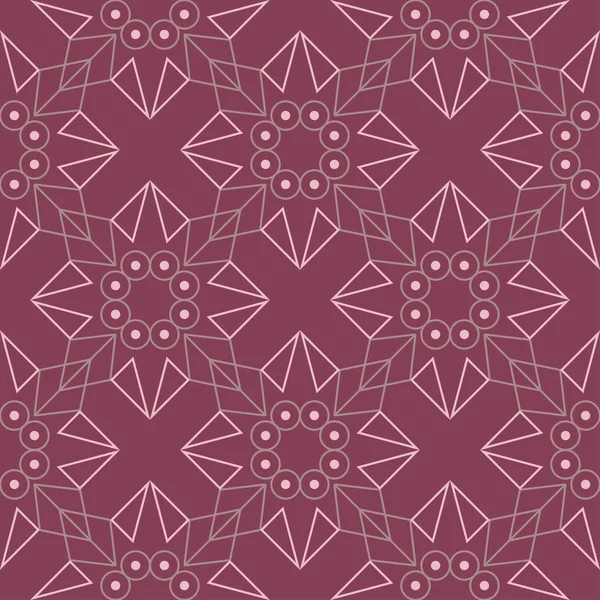 Mor kırmızı geometrik sorunsuz zemin. Karanlık koyu kırmızı arka plan duvar kağıtları, Tekstil ve kumaş için