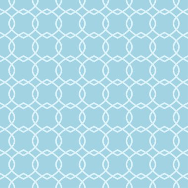 Hafif mavi geometrik süsleme. Web, Tekstil ve duvar kağıtları için seamless modeli