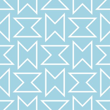 Lacivert geometrik süsleme. Web, Tekstil ve duvar kağıtları için seamless modeli