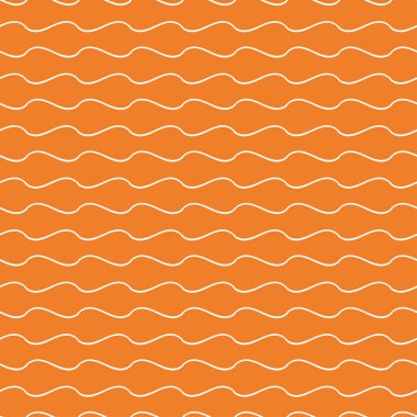 Turuncu geometrik süsleme. Web, Tekstil ve duvar kağıtları için seamless modeli