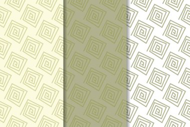 Zeytin yeşili ve beyaz geometrik dikey Dikişsiz desen web, Tekstil ve duvar kağıtları için