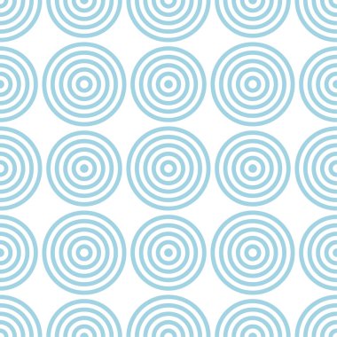 Geometrik mavi ve beyaz soyut seamless modeli. Arka plan için duvar kağıdı, tekstil