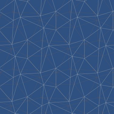 Geometrik seamless modeli. Koyu mavi arka plan duvar kağıtları, Tekstil ve kumaş için