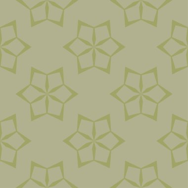 Zeytin yeşili çiçek süs tasarım. Tekstil ve duvar kağıtları için seamless modeli