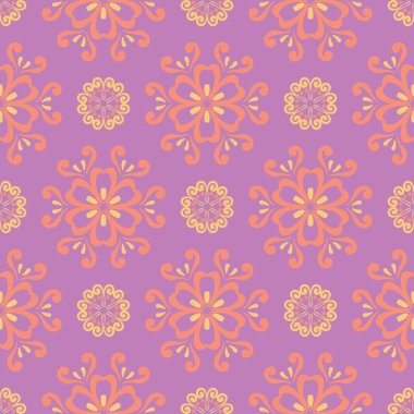 Çiçek seamless modeli. Renkli arka plan duvar kağıtları, Tekstil ve kumaş için