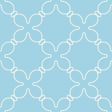 Soluk mavi geometrik baskı. Web, Tekstil ve duvar kağıtları için seamless modeli