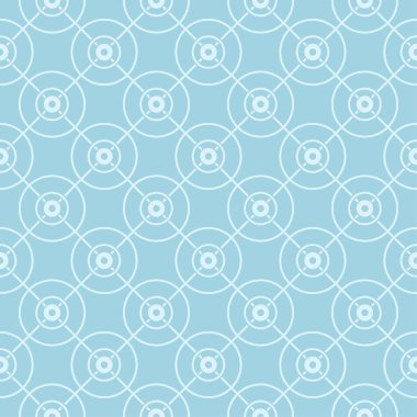 Hafif mavi geometrik süsleme. Web, Tekstil ve duvar kağıtları için seamless modeli