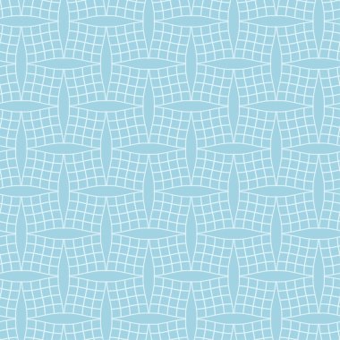 Hafif mavi geometrik süsleme. Web, Tekstil ve duvar kağıtları için seamless modeli