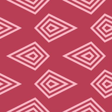 Kırmızı geometrik yazdır. Web, Tekstil ve duvar kağıtları için seamless modeli