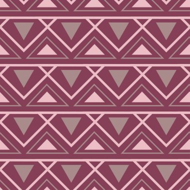 Geometrik mor kırmızı Dikişsiz desen duvar kağıtları, Tekstil ve kumaş için