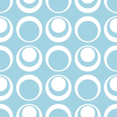 Lacivert ve beyaz geometrik süsleme. Web, Tekstil ve duvar kağıtları için seamless modeli