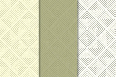 Zeytin yeşili ve beyaz geometrik dikey Dikişsiz desen web, Tekstil ve duvar kağıtları için
