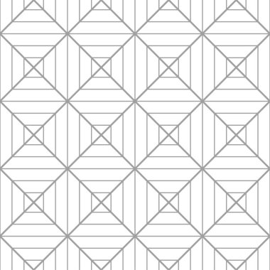 Işık gri geometrik süsleme. Web, Tekstil ve duvar kağıtları için seamless modeli