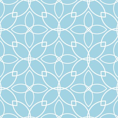 Lacivert geometrik süsleme. Web, Tekstil ve duvar kağıtları için seamless modeli