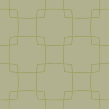 Zeytin yeşili geometrik süsleme. Web, Tekstil ve duvar kağıtları için seamless modeli