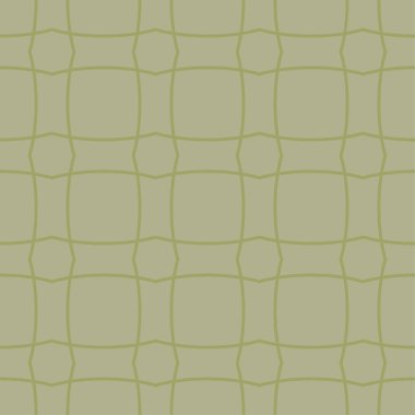 Geometrik süsleme. Zeytin yeşili seamless modeli web, Tekstil ve duvar kağıtları için