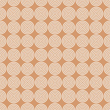 Geometrik kahverengi ve beyaz soyut seamless modeli. Arka plan için duvar kağıdı, tekstil