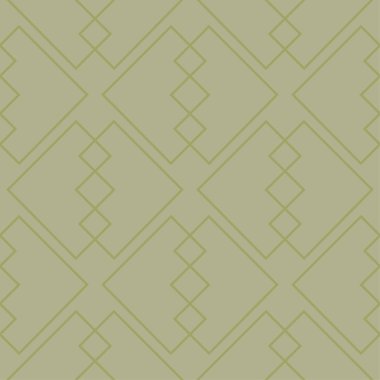 Zeytin yeşili geometrik süsleme. Web, Tekstil ve duvar kağıtları için seamless modeli