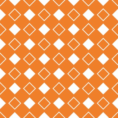 Turuncu geometrik süsleme. Web, Tekstil ve duvar kağıtları için seamless modeli