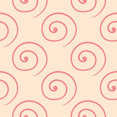 Kırmızı ve bej geometrik yazdırın. Web, Tekstil ve duvar kağıtları için seamless modeli