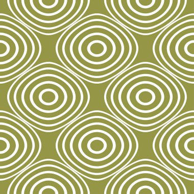 Zeytin yeşili ve beyaz geometrik süsleme. Web, Tekstil ve duvar kağıtları için seamless modeli