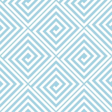 Lacivert ve beyaz geometrik süsleme. Web, Tekstil ve duvar kağıtları için seamless modeli