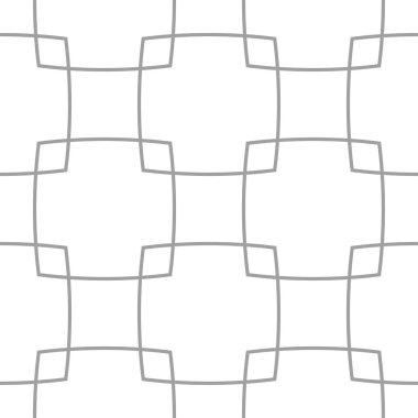 Işık gri geometrik süsleme. Web, Tekstil ve duvar kağıtları için seamless modeli