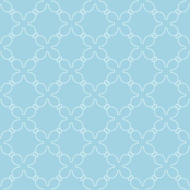 Işık mavi geometrik baskı. Web, Tekstil ve duvar kağıtları için seamless modeli