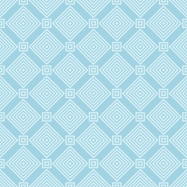 Hafif mavi geometrik tasarım. Web, Tekstil ve duvar kağıtları için seamless modeli