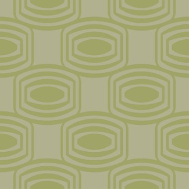 Zeytin yeşili geometrik süsleme. Web, Tekstil ve duvar kağıtları için seamless modeli