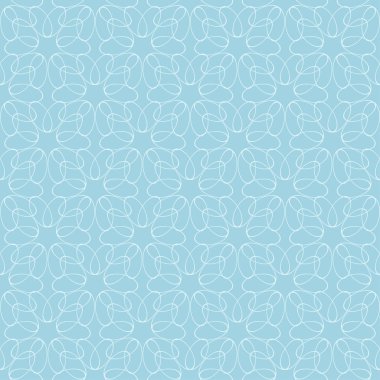 Hafif mavi geometrik seamless modeli web, Tekstil ve duvar kağıtları için