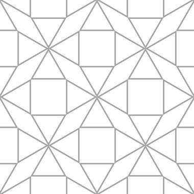 Işık gri geometrik seamless modeli web, Tekstil ve duvar kağıtları için