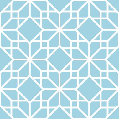 Lacivert geometrik süsleme. Web, Tekstil ve duvar kağıtları için seamless modeli