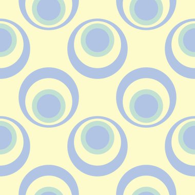 Yeşil ve mavi tasarım ile geometrik bej seamless modeli. Arka plan duvar kağıtları, Tekstil ve kumaş için