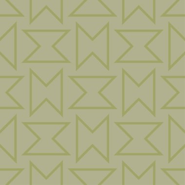 Zeytin yeşili geometrik yazdır. Web, Tekstil ve duvar kağıtları için seamless modeli