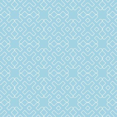 Geometrik süsleme. Lacivert ve beyaz seamless modeli web, Tekstil ve duvar kağıtları için