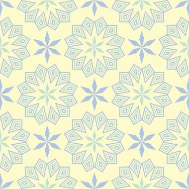 Bej renkli geometrik seamless modeli. Soluk arka plan duvar kağıtları, Tekstil ve kumaş için