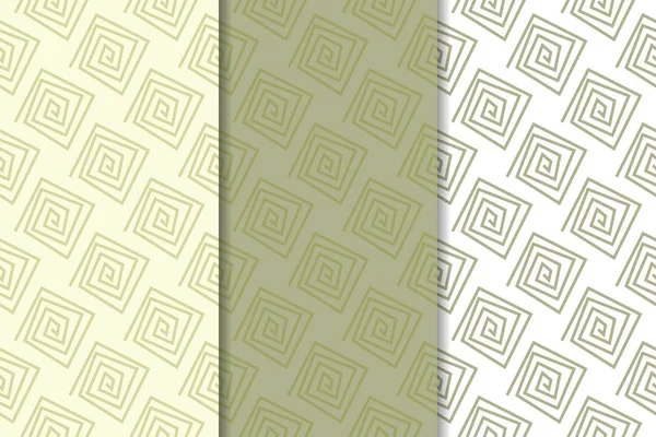 Zeytin yeşili ve beyaz geometrik dikey Dikişsiz desen web, Tekstil ve duvar kağıtları için