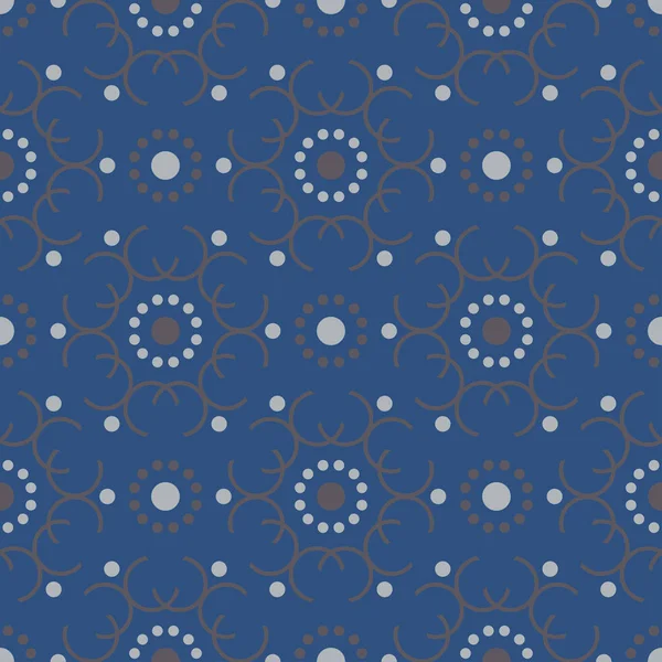 Mavi geometrik Dikişsiz desen duvar kağıtları, Tekstil ve kumaş için