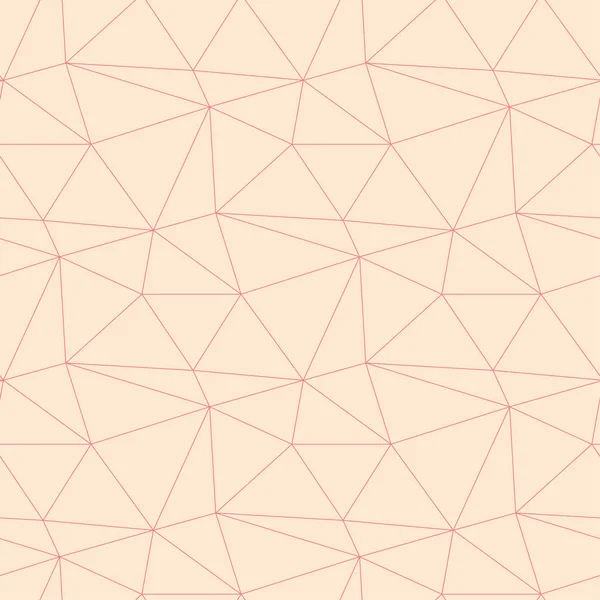Kırmızı ve bej geometrik süsleme. Web, Tekstil ve duvar kağıtları için seamless modeli