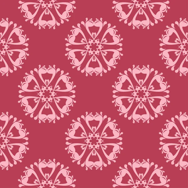 Kiraz pembe çiçek süsleme. Tekstil ve duvar kağıtları için seamless modeli