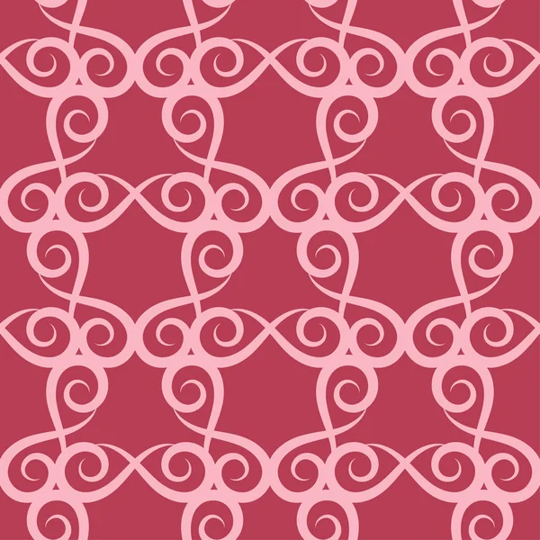 Kırmızı çiçek sorunsuz arka plan. Tekstil ve duvar kağıtları için dekoratif desen