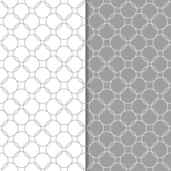 Gri ve beyaz geometrik Dikişsiz desen web, Tekstil ve duvar kağıtları için