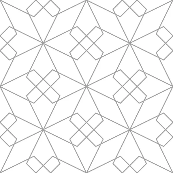 Işık gri geometrik sorunsuz süsleme. Web, Tekstil ve duvar kağıtları için seamless modeli